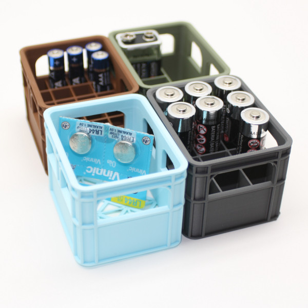 Batterie Bierkiste 12xAA, 20xAAA, 5x9V, Universal