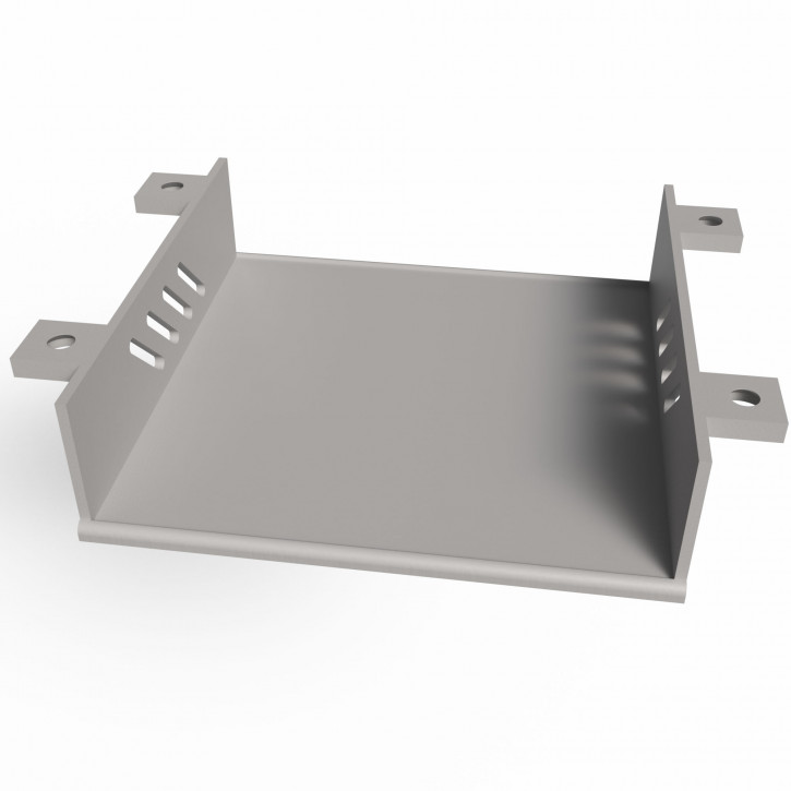 Halterung Untertischmontage für TP-Link TL-SG105, TL-SG105, LS105, SF1005 Serie Hellgrau