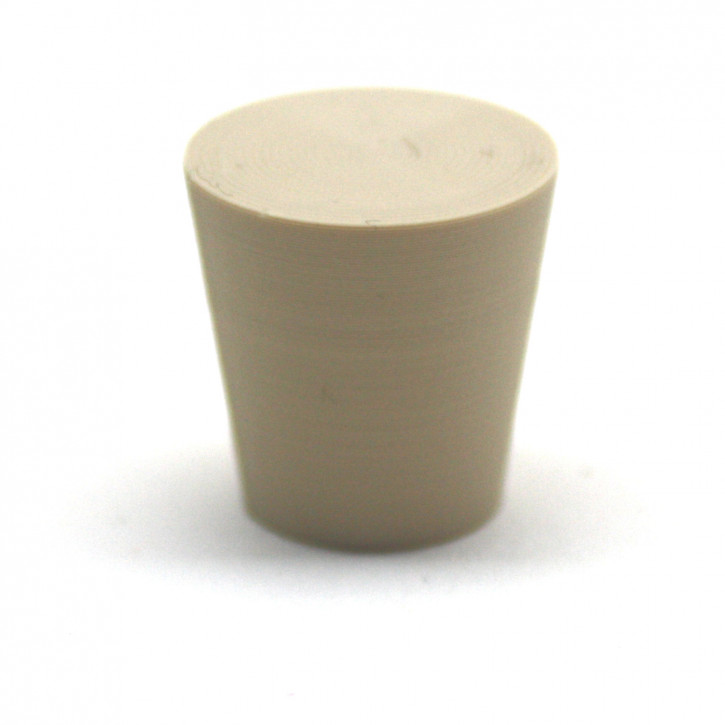 Möbelknopf Kegelstumpf Farbe Beige E01 / 3 Stück