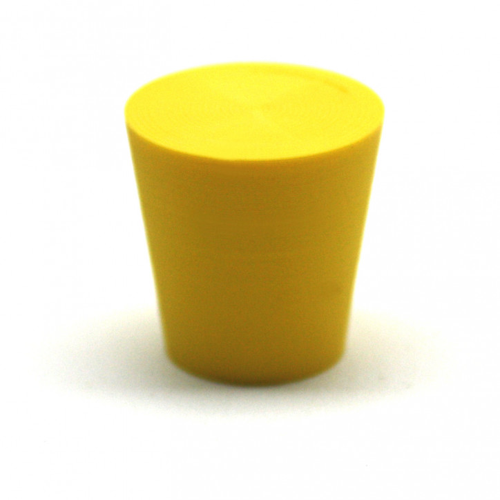 Möbelknopf Kegelstumpf Farbe Gelb E11 / 1 Stück