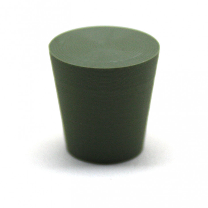 Möbelknopf Kegelstumpf Farbe Olive-Grün E09 / 1 Stück