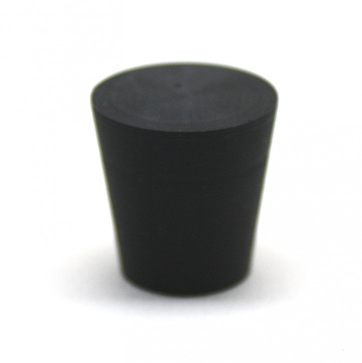 Möbelknopf Kegelstumpf Farbe Schwarz E18 / 1 Stück