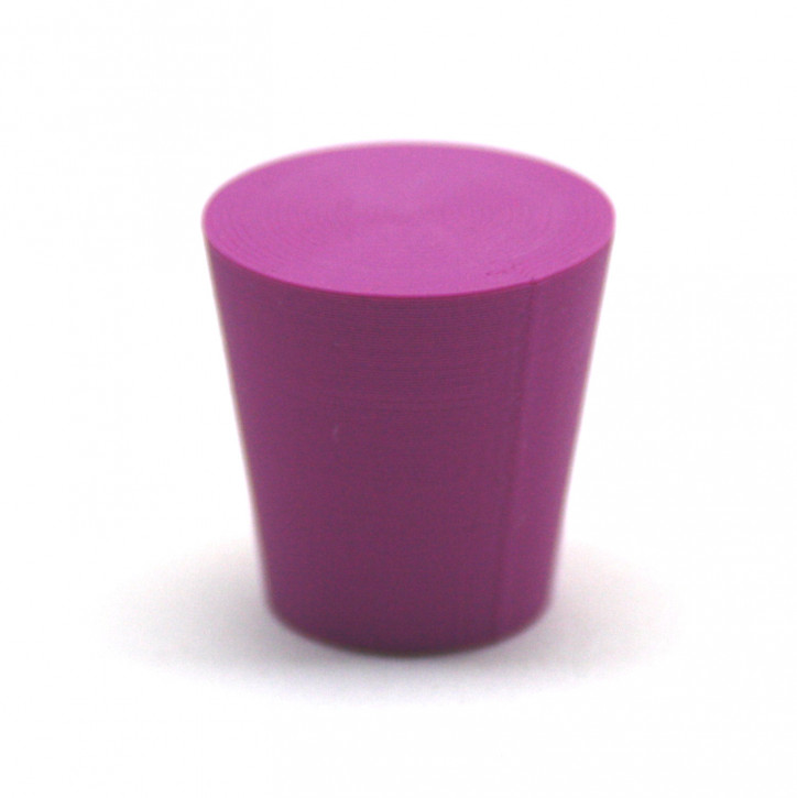 Möbelknopf Kegelstumpf Farbe Magenta E05 / 1 Stück