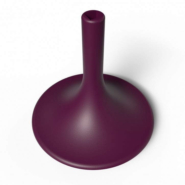 Aufsteller, Dekoration Rund für Herrnhuter Stern F Bordeaux A01