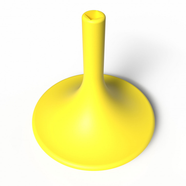 Aufsteller, Dekoration Rund für Herrnhuter Stern Gelb E11