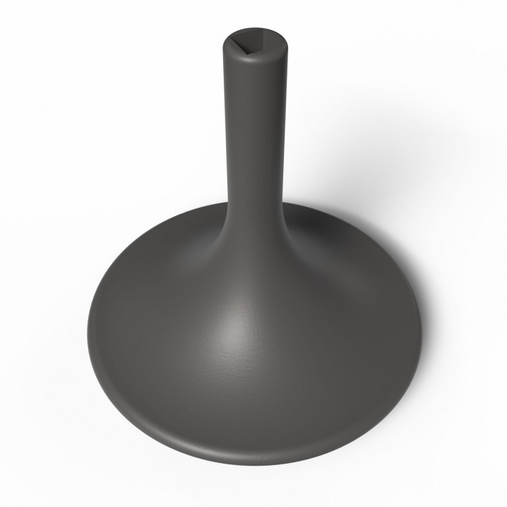 Aufsteller, Dekoration Rund für Herrnhuter Stern Grau