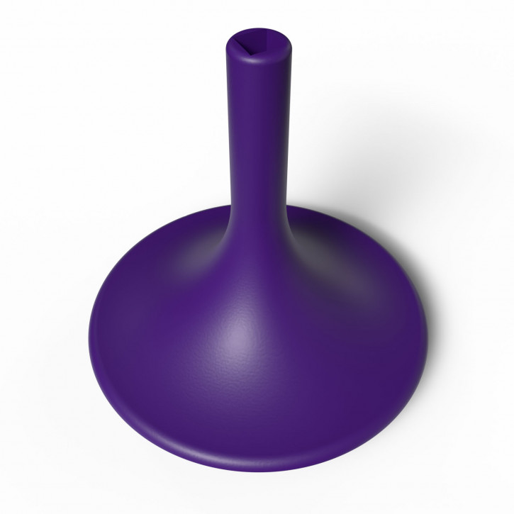 Aufsteller, Dekoration Rund für Herrnhuter Stern F Lila E02