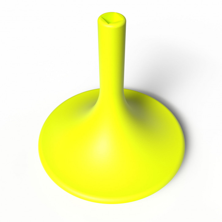 Aufsteller, Dekoration Rund für Herrnhuter Stern F Neongelb E10