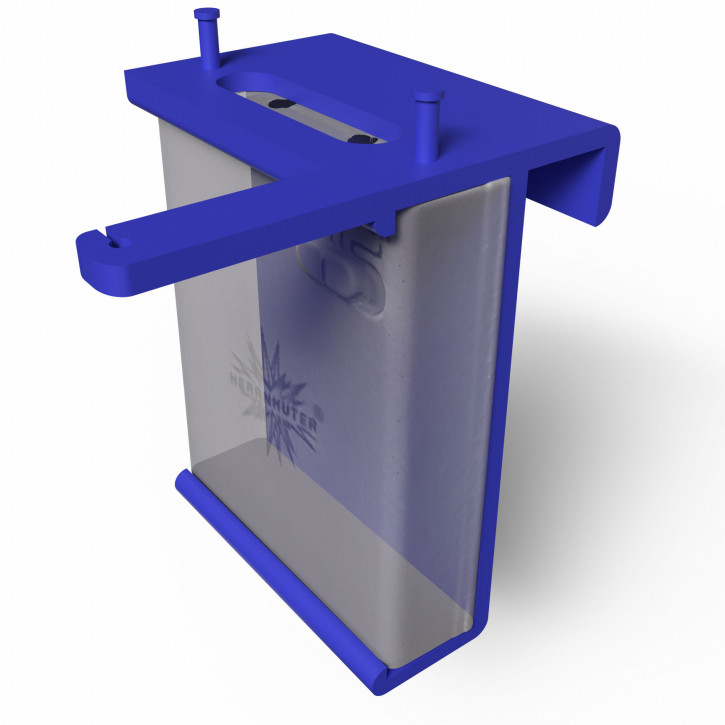 Batteriefach & Stern Fensterhalterung für Herrnhuter Stern Blau