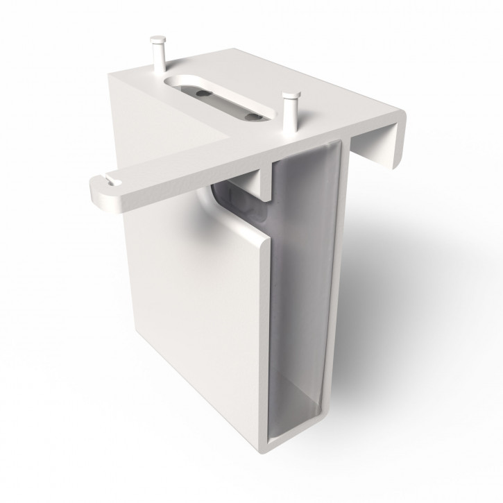 Batteriefach & Stern Fensterhalterung mit Blende für Herrnhuter Stern Weiß