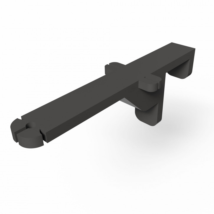 Halterung, Fensterhalter für Herrnhuter Stern Grau