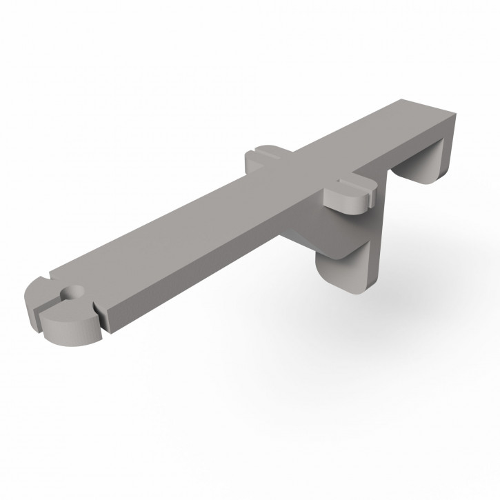 Halterung, Fensterhalter für Herrnhuter Stern Hellgrau