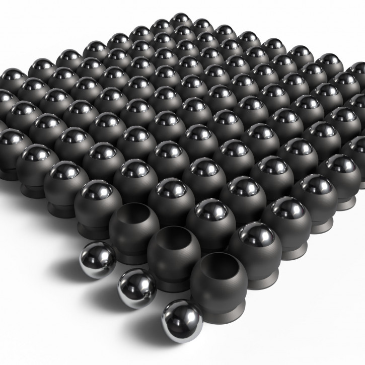 9mm (CAL.35) Target Pro 35 Silbergrau / 80 Stück