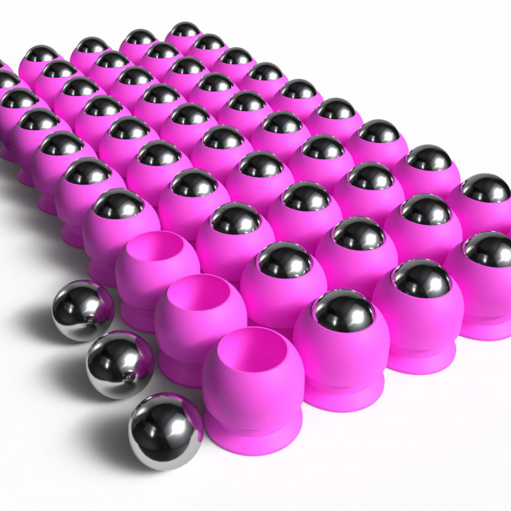 9mm (CAL.35) Target Pro 35 Pink / 40 Stück