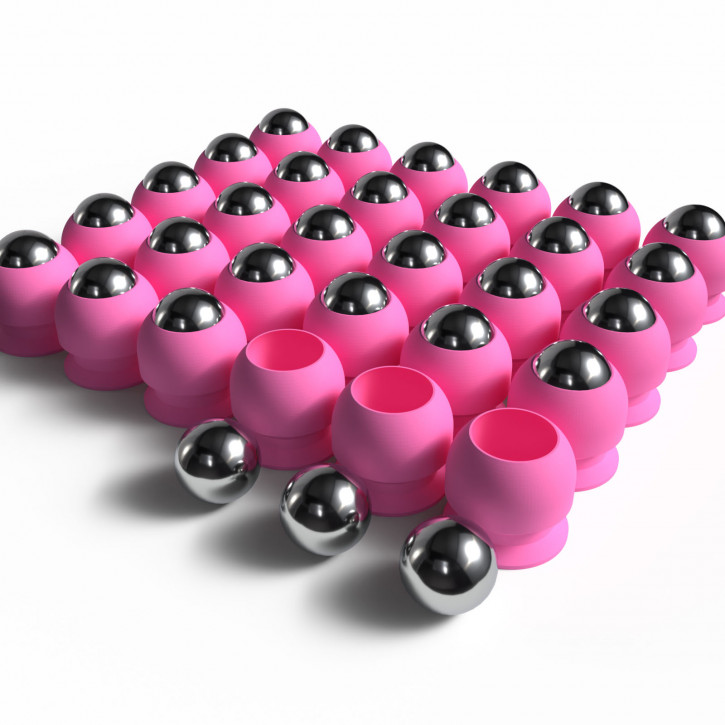 12,7mm (CAL.50) Target Pro 50 Pink / 30 Stück