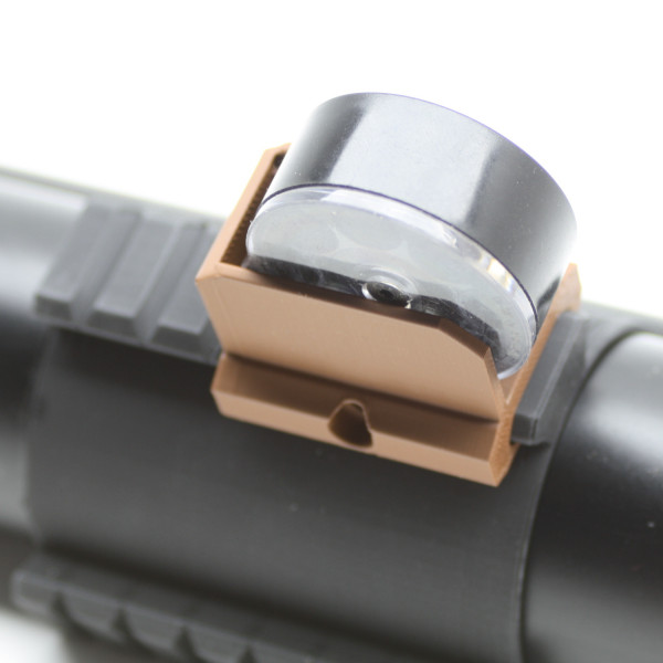AEA HPMAX Magazinhalter für Picatinny Matte Oberfläche Army Brown