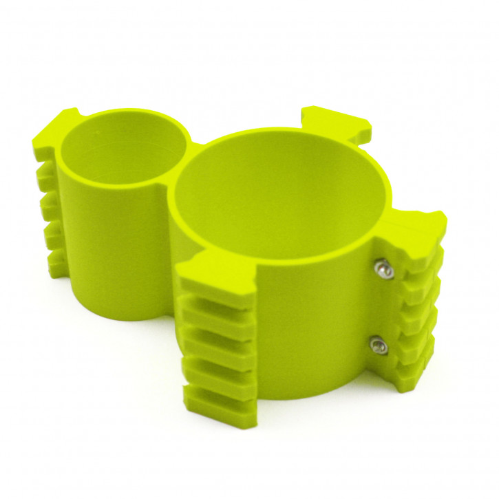 AEA HPMAX MK2 Tankklemme 45mm mit 4x Picatinny Neongelb