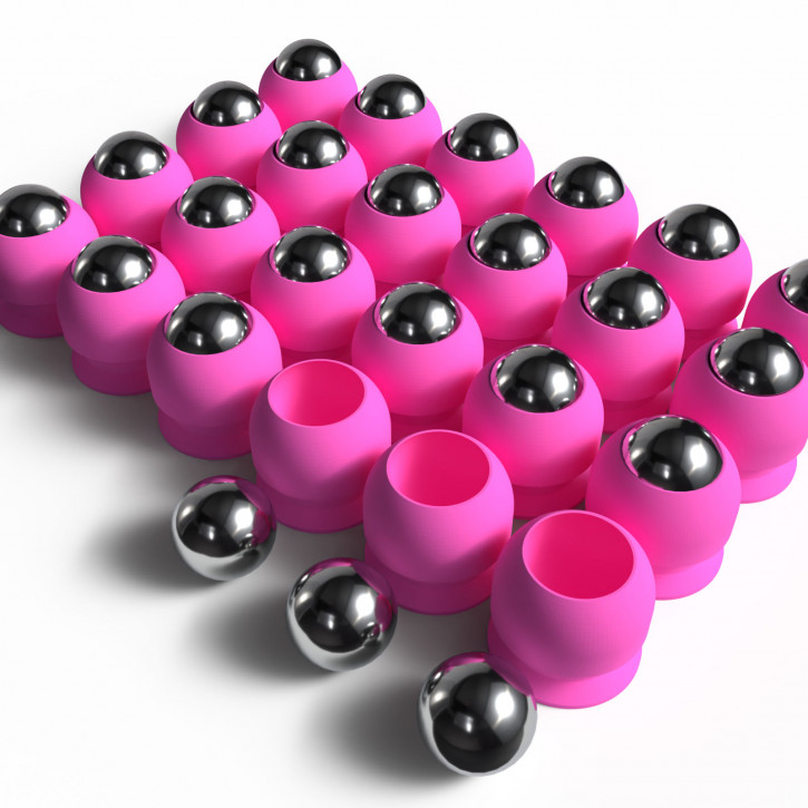17,3mm (CAL.68) Target Pro 68 Pink / 24 Stück