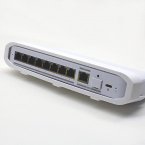 Wandhalterung für Ubiquiti UniFi USW-Flex-2.5G-8 (Flex 2.5G 8-Port) Weiß