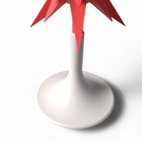 Aufsteller, Dekoration Rund für Herrnhuter Stern Weiß