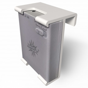 Fensterhalterung Batteriefach für Herrnhuter Stern Weiß